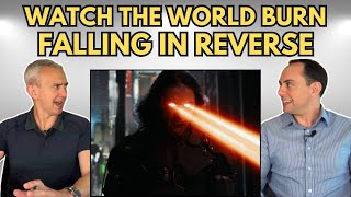 FIRST TIME HEARING Watch The World Burn by Falling In Reverse REACTION [upl. by Treharne]