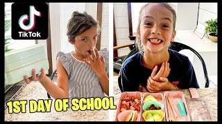 TIKTOK Lunch For FIRST Day Of School [upl. by Alyhc838]