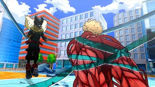 Vigilante Deku VS Muscular My Hero Academia Voice Actors In VR [upl. by Adolf]