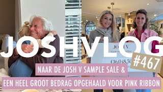 ACHTER DE SCHERMEN VAN DE JOSH V SAMPLE SALE amp ONS GEZIN IN HET LINDA MAGAZINE  JOSHVLOG 467 [upl. by Ainud290]