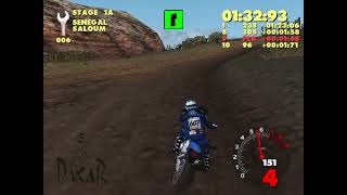 ParisDakar Rally PC 2001  Campaign Mode  Motorcycle [upl. by Estas283]