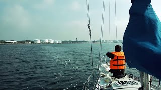 Sailing the Baltic from Sczecin Poland to Klaipėda Lithuania on boat MAZAY Flamingo 40 [upl. by Alahcim596]