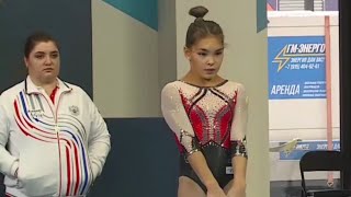 Ekaterina Andreeva  12600 Beam  Voronin Cup 2024 [upl. by Sosthina]