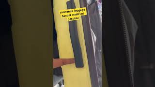 samsonite luggage handel modified possible reels repair luggage video 🧳💼🎒 [upl. by Yhtommit428]