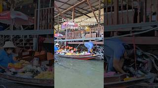 Damnoen Saduak Floating Market Bangkok🤩🍜bangkok thailand asia damnoensaduak floatingmarket [upl. by Emma789]