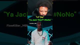 Lil Tjay ya jack this quotNoNoquot 😯 shorts liltjay trending clips [upl. by Wulf488]