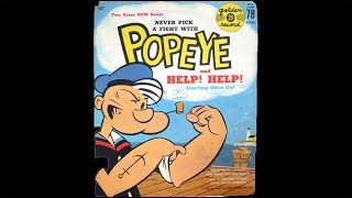 Popeye the Sailor amp Olive Oyl Jack Mercer amp Mae Questel  Help Help [upl. by Narcho]