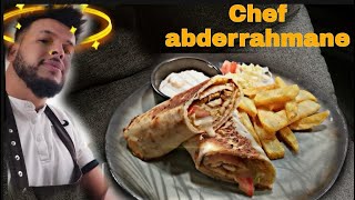 Chawarma  شاورما طاكوس  شاف عبدالرحمان [upl. by Biel]