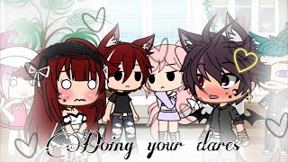 Doing your dares Gacha life Demon Clarity [upl. by Accem]