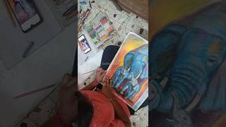 Oil pastel😍 artist treanding viralvideo art oilpastel shorts gudiyakigallery artwork [upl. by Notsnarc920]