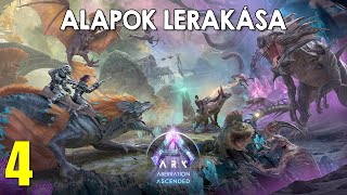 ARK Aberration Ascended 4 rész  Alapok lerakása [upl. by Aissat]