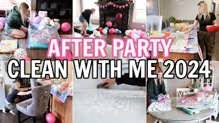 AFTER PARTY CLEAN WITH ME  EXTREME CLEANING MOTIVATION  WHOLE HOUSE CLEAN amp RESET  ALEAH MARTINS [upl. by Anairdna]