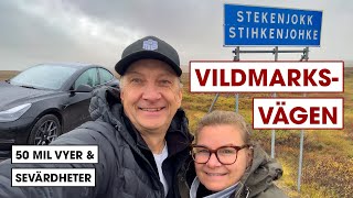 Vildmarksvägen – Fjällvandring på hjul – Sevärdheter amp Vyer [upl. by Roana]