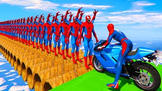 GTA V Epic New Stunt Race For Car Racing Challenge by Super Car Helicopter and Monster Truck [upl. by Aia]