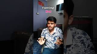 Fasting then VS now🤣 comedy akashversatile funny viral [upl. by Tamis]