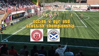 ACCIES V AYR UTD  SCOTTISH CHAMPIONSHIP [upl. by Ojyllek225]