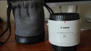 Canon 2X III Extender Review [upl. by Yelac]