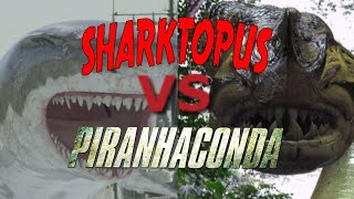 Sharktopus Vs Piranhaconda Remake JURASSICWORLD EDIT SHORT MONSTERVERSE VIRAL [upl. by Rains320]