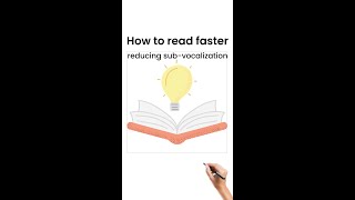 How to read faster by reducing sub vocalization [upl. by Annaoj]