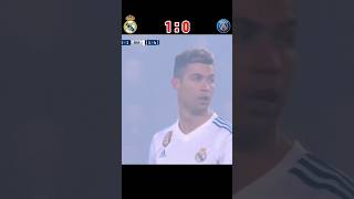 Real Madrid 🆚 PSG 21 Match UCL 2018 Extended Highlights youtube football shorts Cr7 [upl. by Osswald]