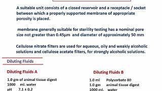 Sterility Testing of Pharmaceuticals [upl. by Willmert]