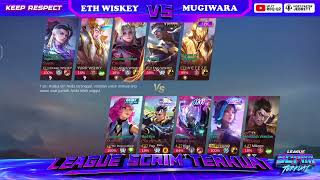 REGULAR SEASON LST S4 ETH WISKEY VS MUGIWARA MATCH 1 [upl. by Froehlich]