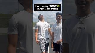 How to express surprise in Jamaican Patois🇯🇲😱❤️ jamaica jamaican languagelearning [upl. by Suirradal]