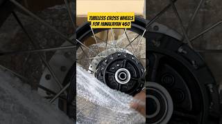 Tubeless Cross wheels Available For Himalayan 450 [upl. by Nollie143]