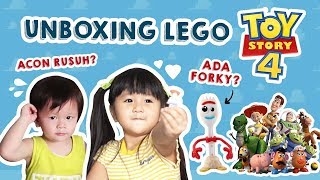 Mencari Forky Unboxing LEGO TOY STORY 4 [upl. by Eiromem]