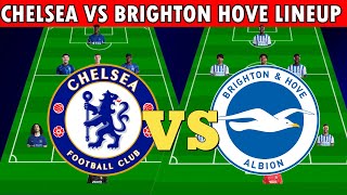 CHELSEA Vs BRIGHTON Predicted XI in EPL Week 6 SANCHO amp MITOAMA To Start in 4231 Formation [upl. by Adorl]