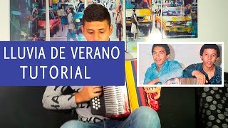 Tutorial De Acordeón  Lluvia de Verano  Diomedes diaz  Freddy Zuluaga [upl. by Conner743]