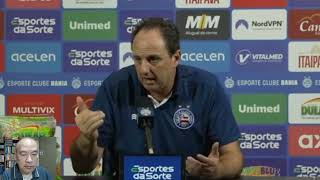 OLHA O QUE ROGÉRIO CENI FALOU DO EMPATE DO BAHIA COM O ATHLETICOPR [upl. by Alaric]