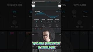 Warm groovy bassline with Pigments  All you need is a saw wave and a filter EP9 [upl. by Humbert]