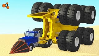 Beamng drive  Giants Machines Crushes Cars 3 [upl. by Fahland624]