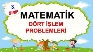 3Sınıf Matematik  Dört İşlem Problemleri [upl. by Chantalle]