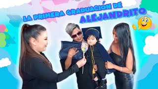 La primera graduación de Alejandrito  Elvia Maji Rommel Racp [upl. by Orutra]