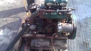 Volvo Penta MD2a 17hp Marine Diesel Engine [upl. by Llerod]