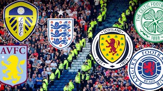 English fans vs Scottish fans Football [upl. by Yekciv]