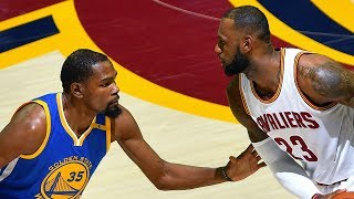 The Full Superstar Duel Kevin Durant vs LeBron James In NBA Finals 2017 [upl. by Ahcsat]