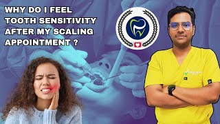 Dr Rudra Mohan Why do we feel tooth sensitivity after dental scaling prophylaxis  Understand here [upl. by Zorine]