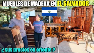 PRECIOS DE MUEBLES DE MADERA EN EL ORIENTE DE EL SALVADOR😯🇸🇻 [upl. by Lynch]