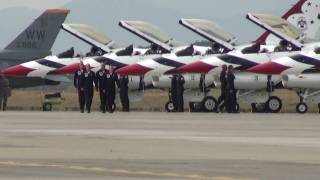 三沢基地航空祭2009 （サンダーバーズ特集） Thunderbirds at Miwasa [upl. by Horodko]