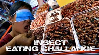 INSECT EATING CHALLENGE [upl. by Vinn431]