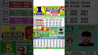 DEAR LOTTERY SAMBAD MORNING 1 PM RESULT TODAY LIVE DRAW ON 10102024 NAGALAND [upl. by Los774]