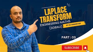 PART  03 LAPLACE TRANSFORM  ENGINEERING MATHEMATICS  IMPORTANT FORMULAES  MATHS SOLUTION [upl. by Reinhart]