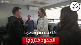 روسي وأوكرانية يهربان من الحرب إلى أميركا والمفاجأة مشكلة لا تحل إلا بزواجهما [upl. by Enneicul248]