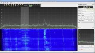 FM on FO29 amateur radio satellite [upl. by Octavius459]