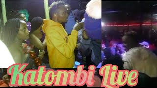 Katombi Live at Mamba Club Performs Kativuis Song [upl. by Alita]