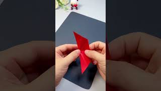 Simple Handmade  20 Seconds To Teach You To Make A Foldable Flower [upl. by Marten]