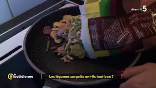 Les légumes surgelés ontils tout bon [upl. by Hoj]